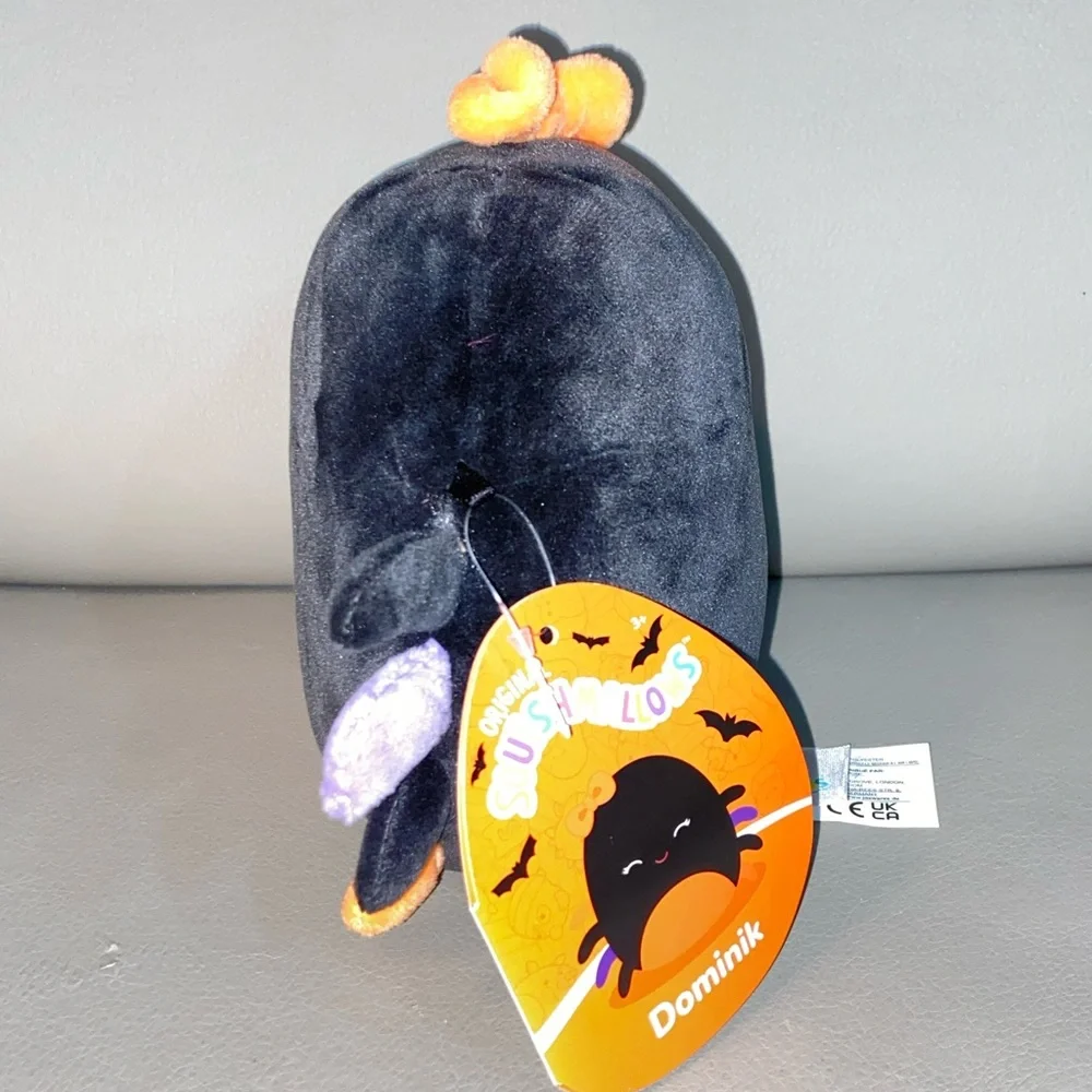 5” Squishmallows Dominik the Spider Halloween Plush Toy - Picture 2 of 4